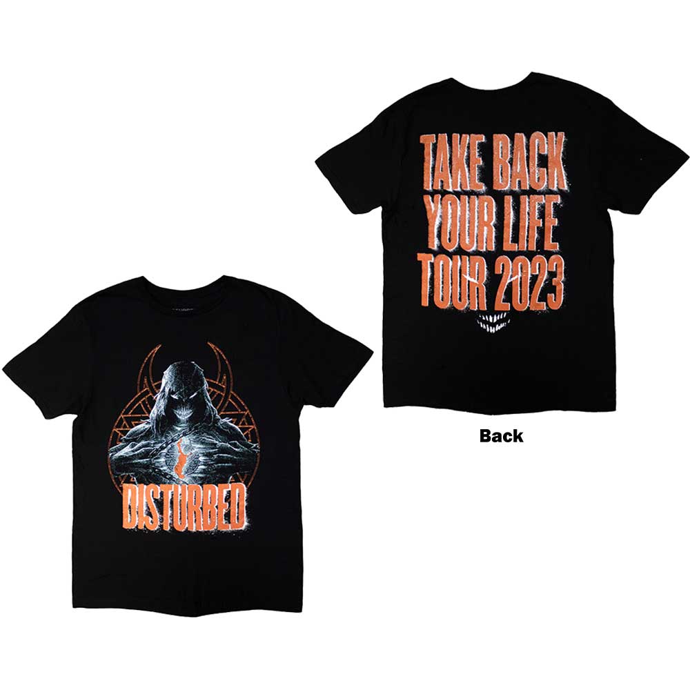 Disturbed - European Tour '23 Take Back - Black