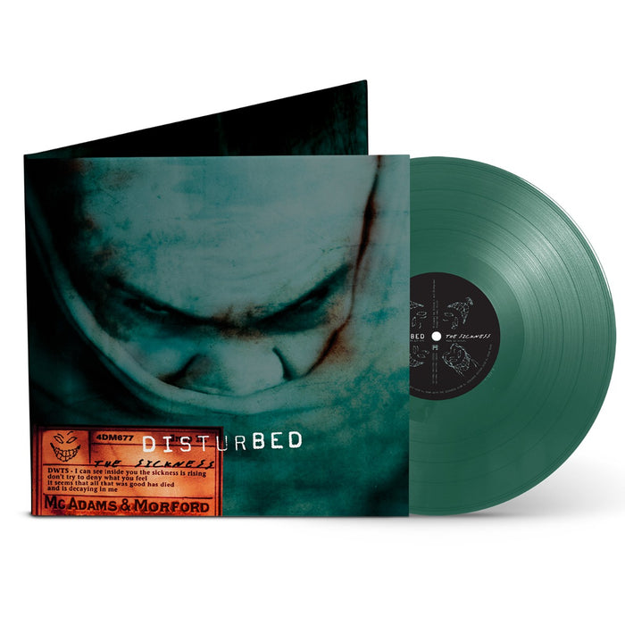 Disturbed - The Sickness [Explicit Content] (25th Anniversary Edition, Green Vinyl) - Vinyl