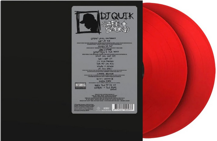 Dj Quik - Safe & Sound (Limited Edition, 180-Gram Translucent Red Colored Vinyl) [Import] (2 Lp's) - Vinyl