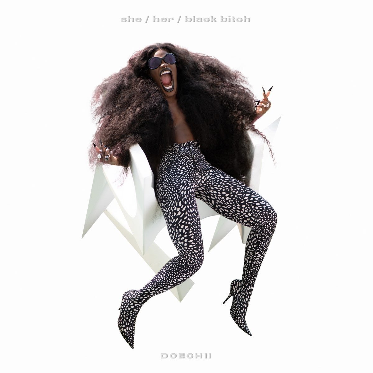 Doechii - She / Her / Black Bitch (Limited Edition, Midnight Indigo Colored Vinyl) [Import] (12" Single) - Vinyl