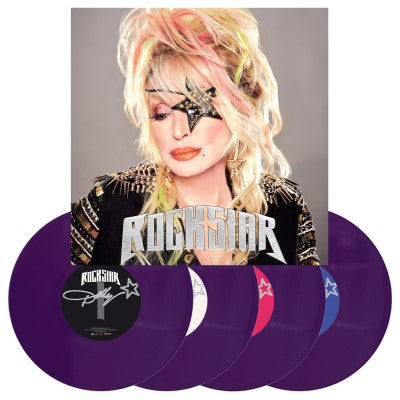 Dolly Parton - Rockstar (Indie Exclusive, Purple Vinyl, Alternate Cover) - Vinyl
