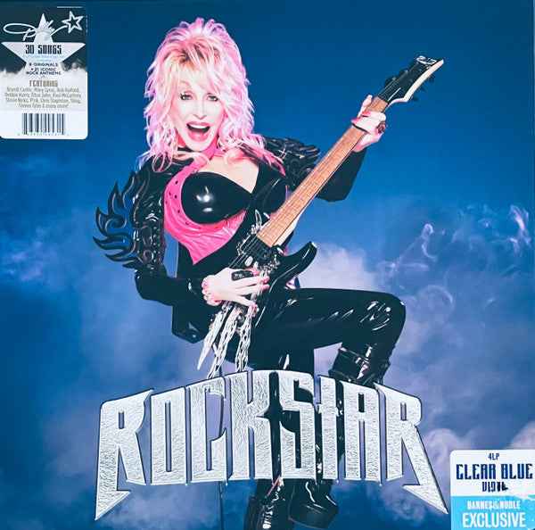Dolly Parton - Rockstar (Limited Edition, Clear Blue Colored Vinyl) (4 Lp's) (Box Set) - Vinyl