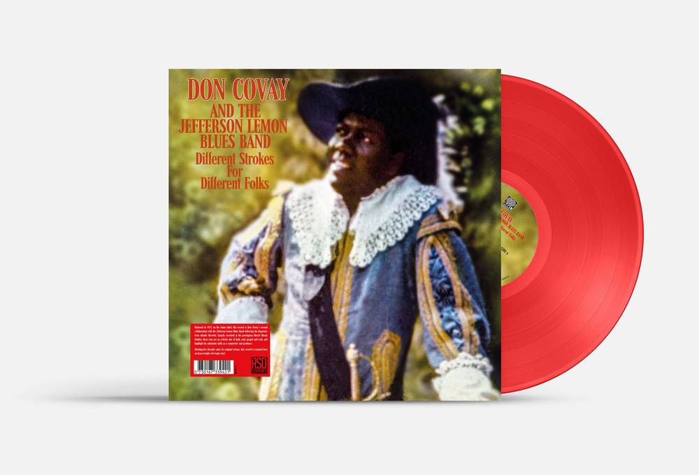 Don Covay & The Jefferson Lemon Blues Band - Different Strokes For Different Folks (Limited Edition, Red Vinyl) - Vinyl