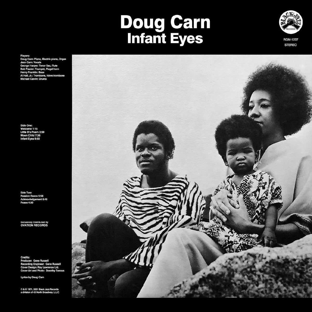 Doug Carn - Infant Eyes - Remastered (Blue With Black Swirl Vinyl) - Vinyl