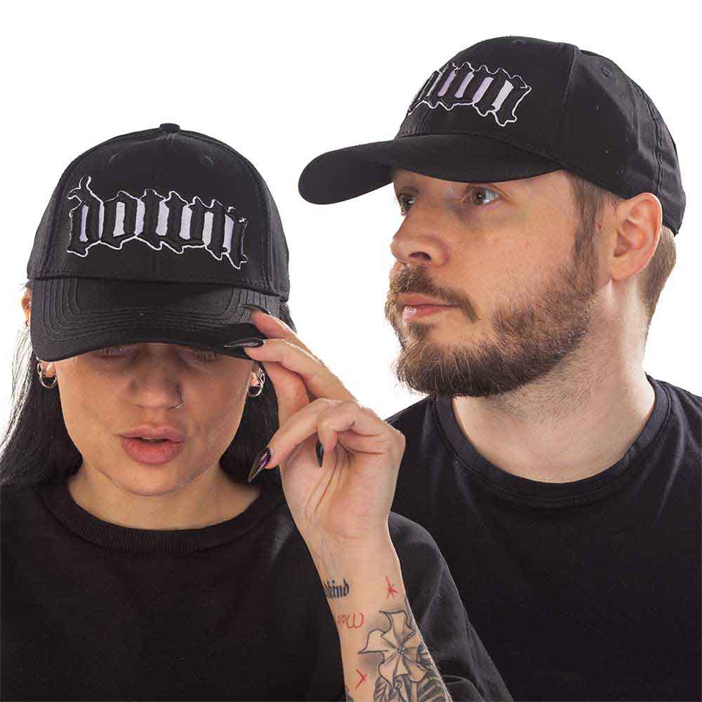 Down - Logo - Hat Black