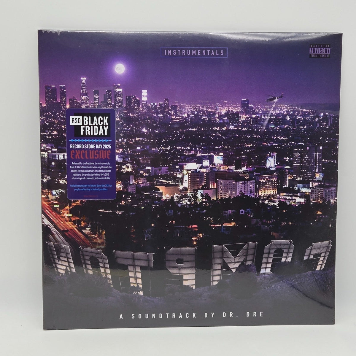 Dr. Dre - Compton (A Soundtrack By Dr. Dre) (Instrumental Edition) [2 Lp] [RSD 11.28.25] - Vinyl
