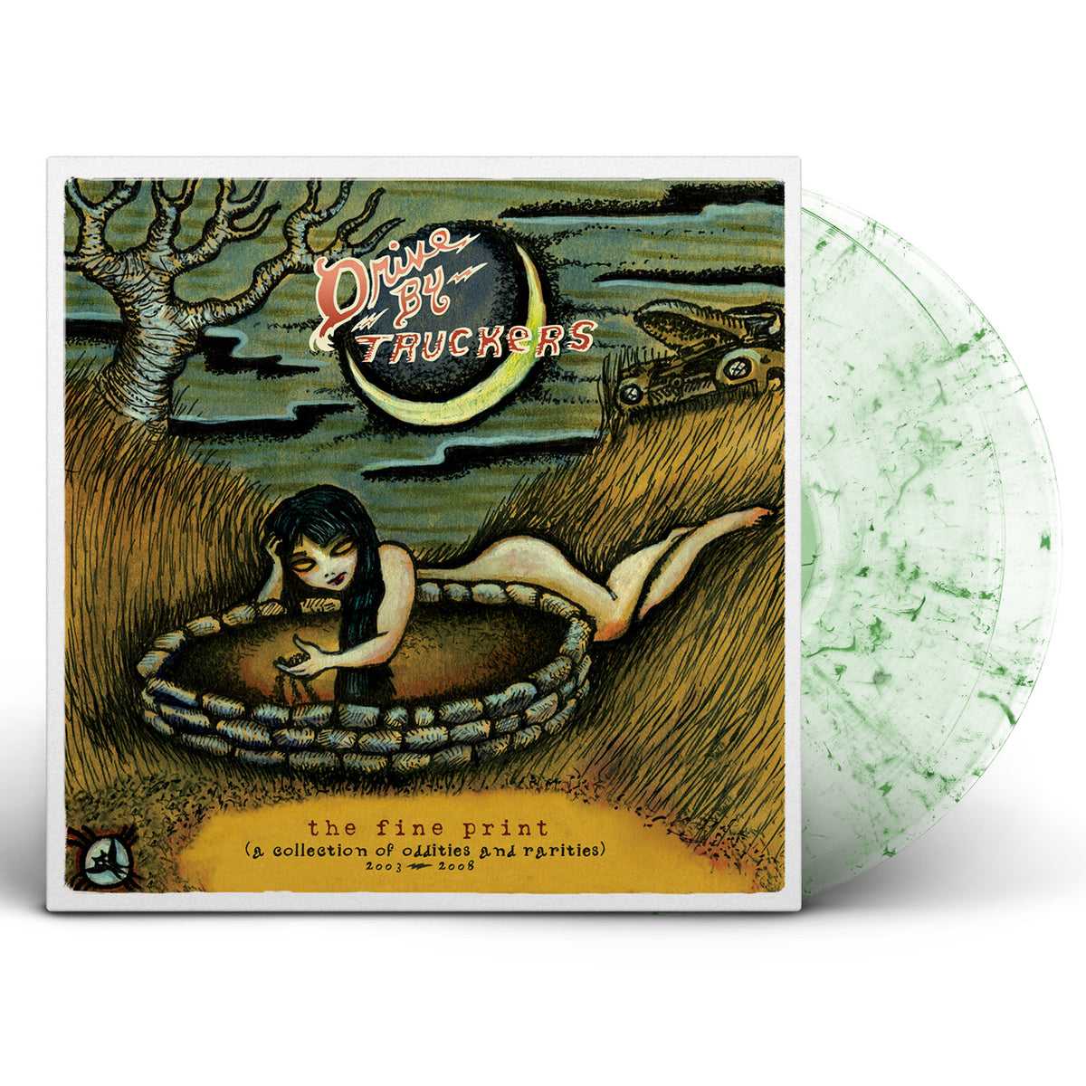 Drive-By Truckers - The Fine Print (Gatefold LP Jacket, Limited Edition, 180 Gram Vinyl, Clear Vinyl, Green) (2 Lp's) - Vinyl