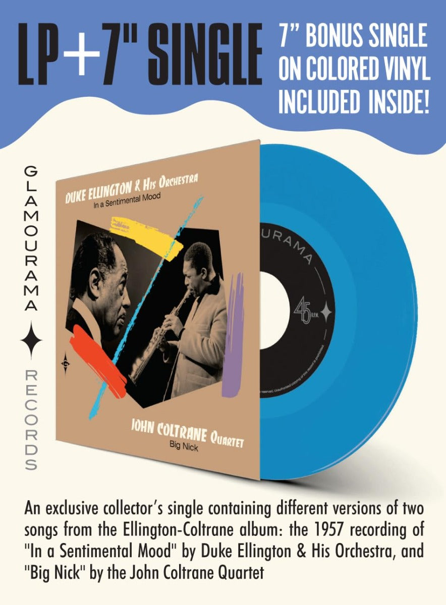 Duke Ellington & John Coltrane - Duke Ellington & John Coltrane (180 Gram Blue Colored Vinyl with Bonus 7-Inch) [Import] - Vinyl