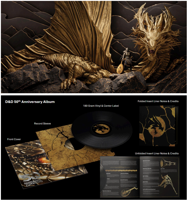 Dungeons & Dragons - Bardic Inspiration: A Musical Journey Through The Forgotten Realms - Vinyl