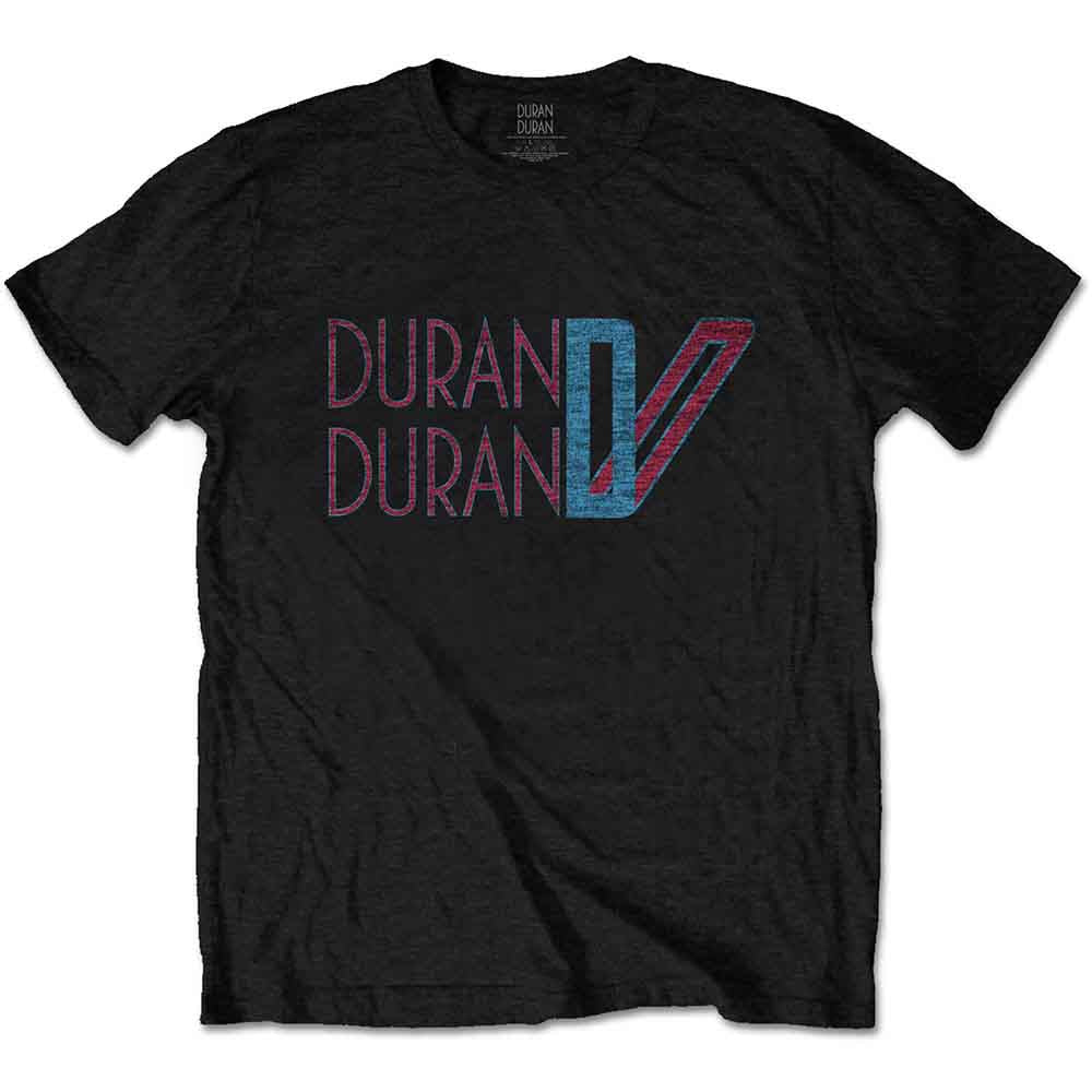 Duran Duran - Double D Logo - T-Shirt Black