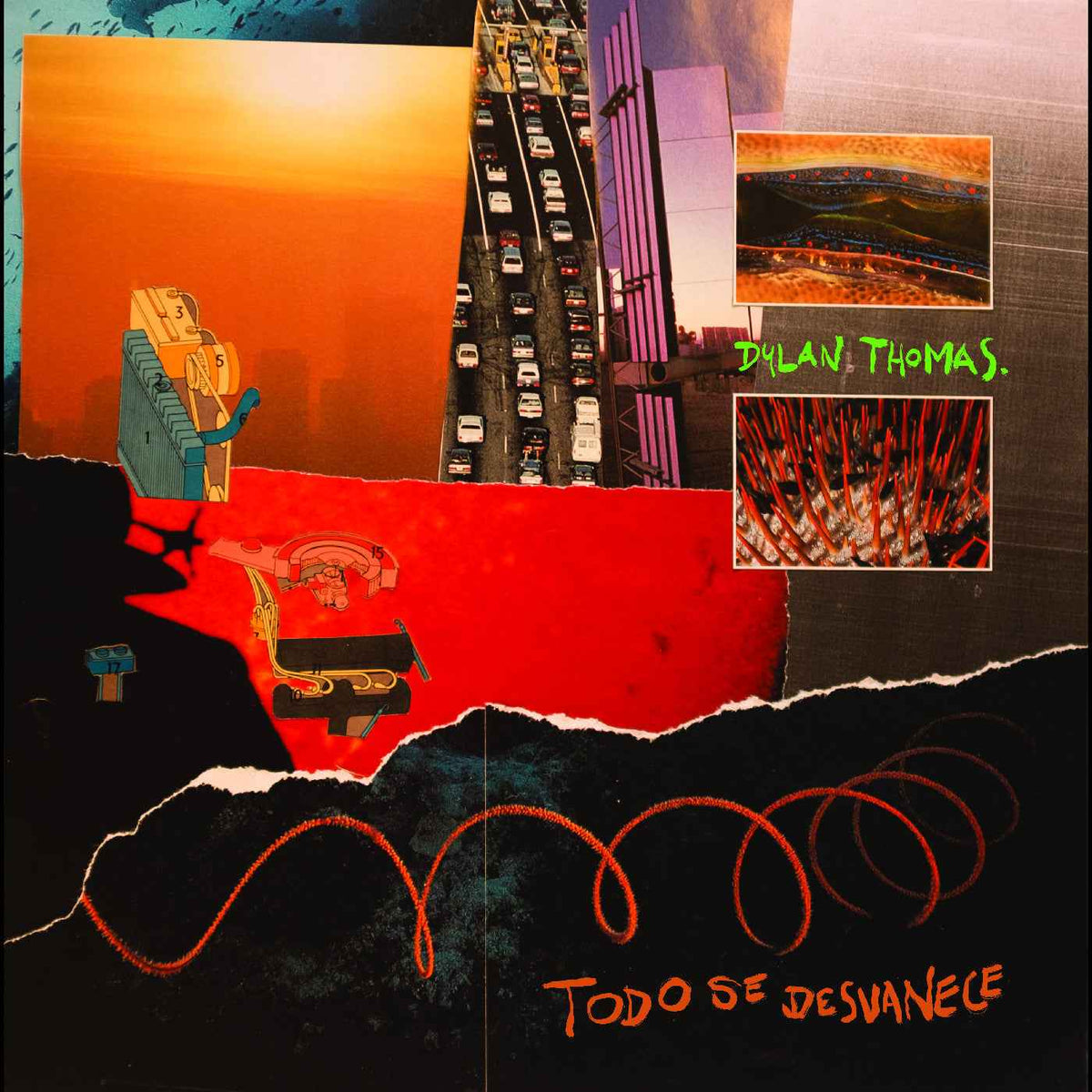 Dylan Thomas - Todo Se Desvanece (Green Leaves Marbled Vinyl) - Vinyl