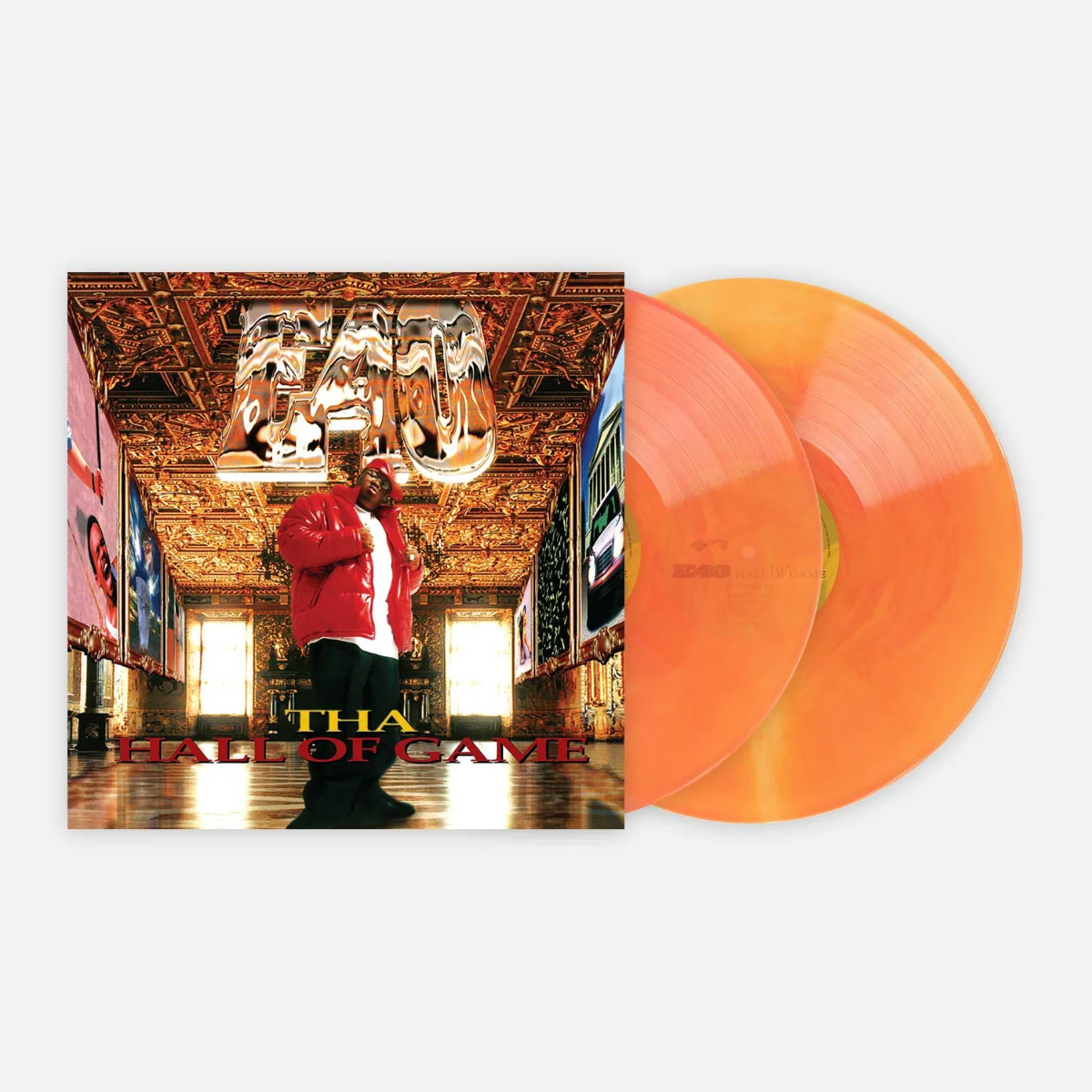 E-40 - Tha Hall of Game (Limited Edition, "Rapper's Ball" Red Colored Vinyl) (2 Lp) - Vinyl