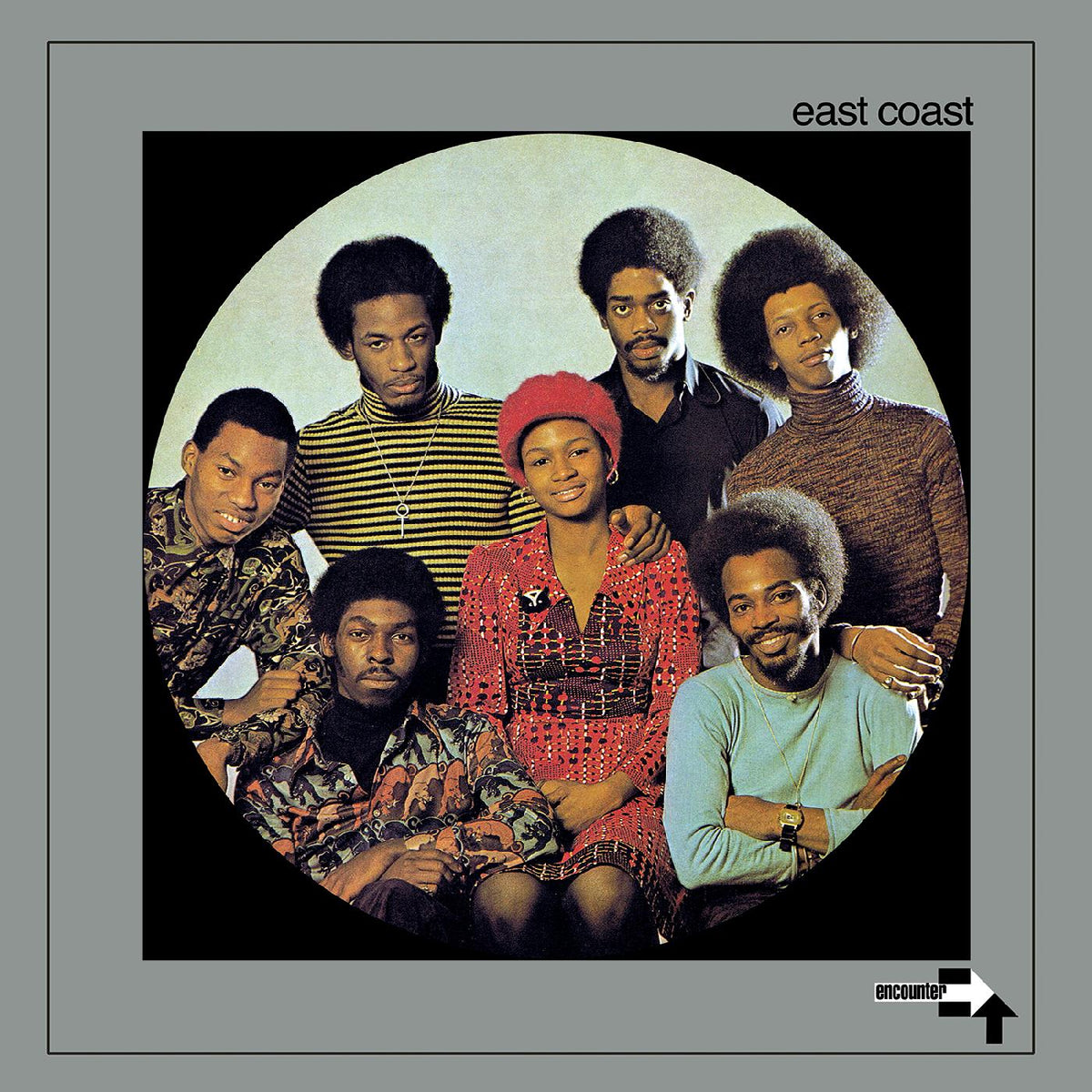 East Coast - East Coast (FIRE ORANGE WITH BLACK STREAKS VINYL) - Vinyl
