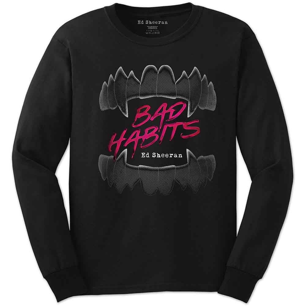 Ed Sheeran - Bad Habits - Black