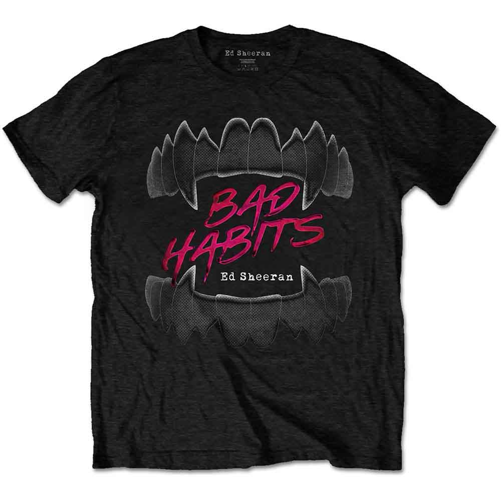 Ed Sheeran - Bad Habits - Black