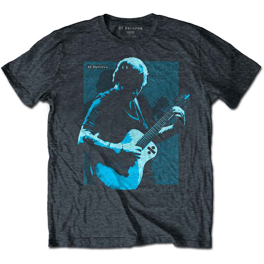 Ed Sheeran - Chords - T-Shirt Blue, Green