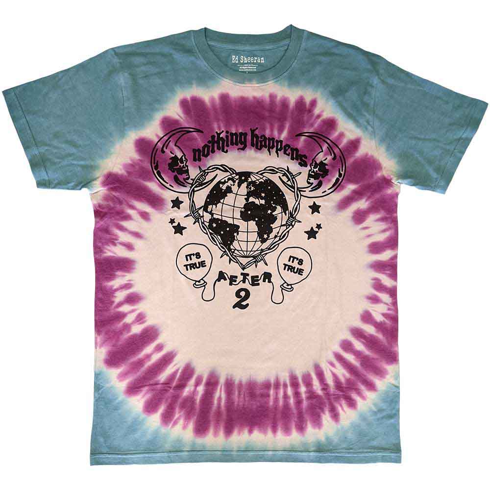Ed Sheeran - Nothing Happens - T-Shirt Blue