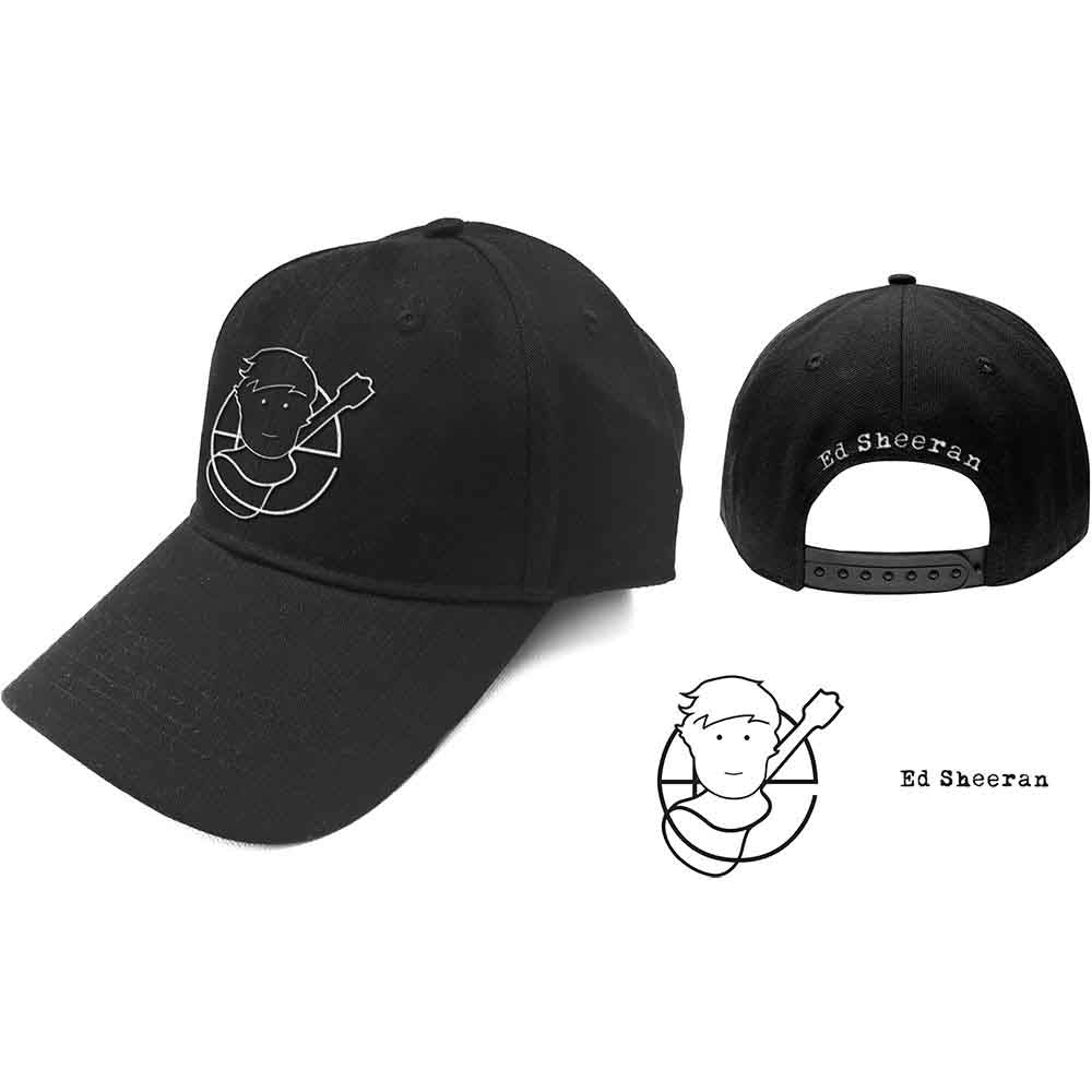 Ed Sheeran - Pictogram - Hat Black