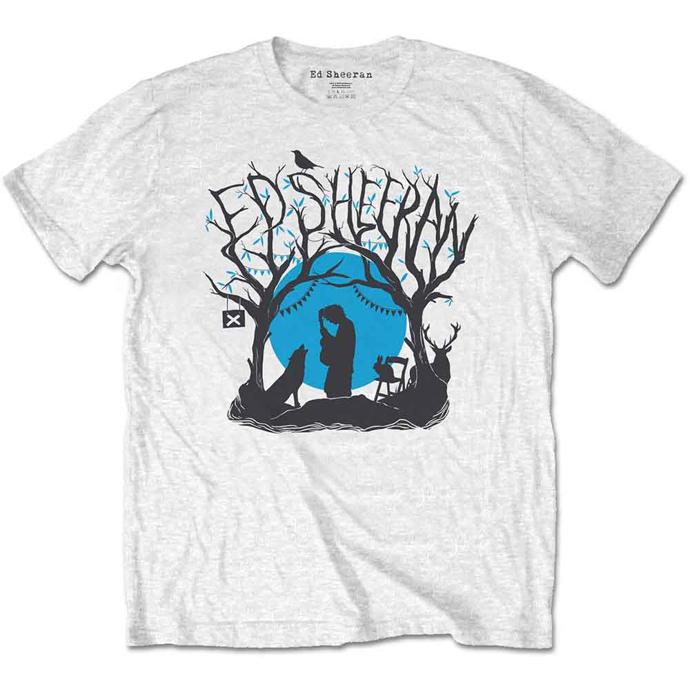 Ed Sheeran - Woodland Gig - T-Shirt White