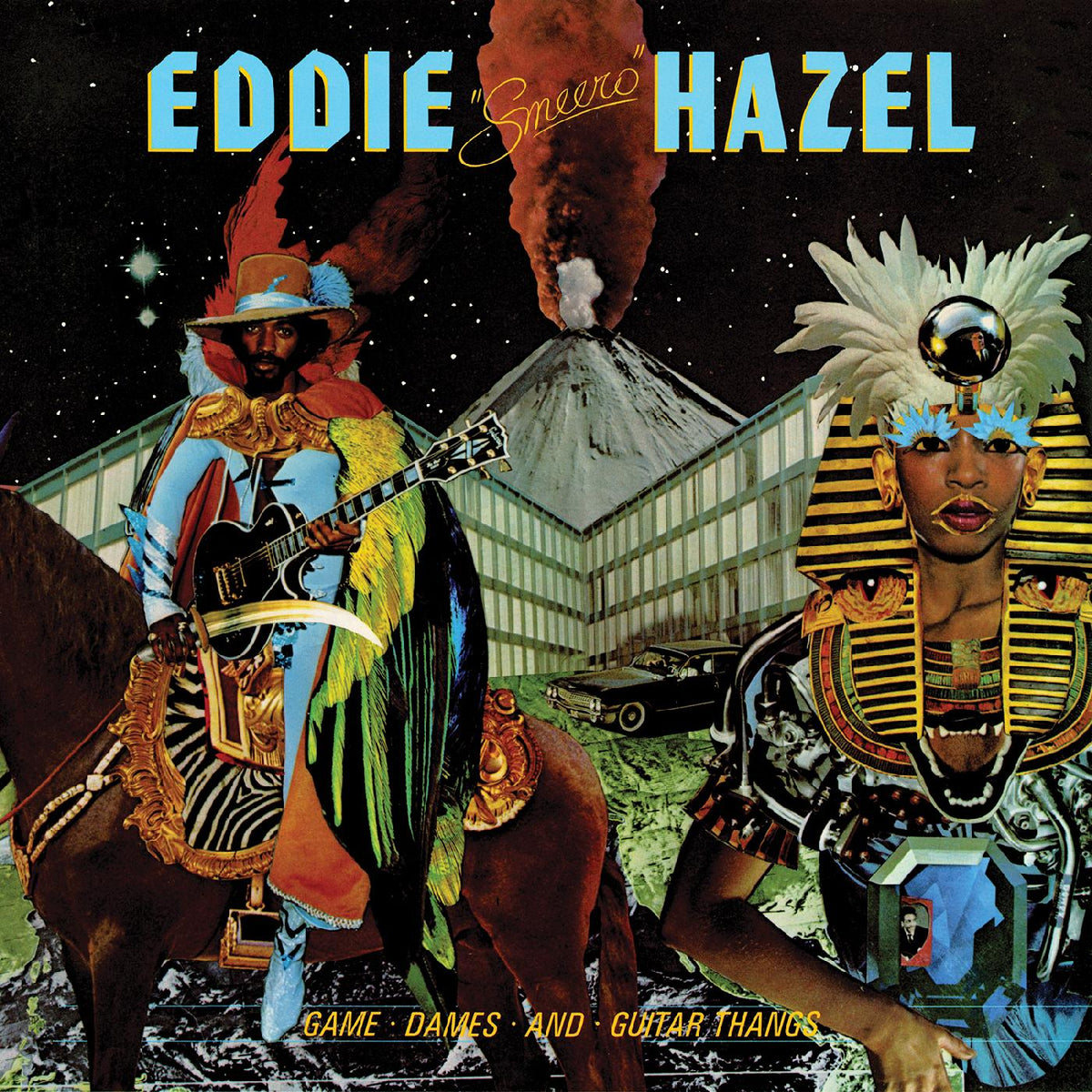 Eddie Hazel - Game, Dames and Guitar Thangs (ELECTRIC BLUE VINYL) - Vinyl