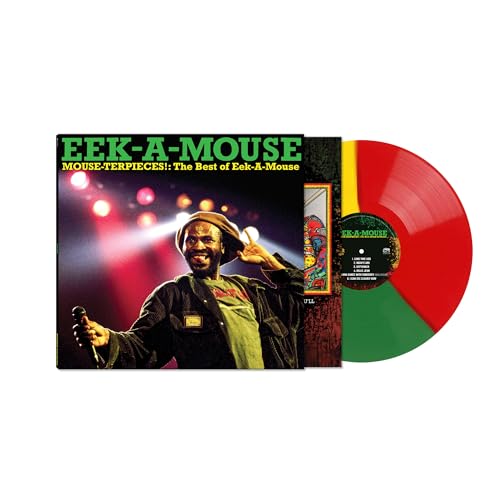 EEK-A-MOUSE - Mouse-Terpieces: The Best Of Eek-A-Mouse (Limited Edition) ( Red Green Yellow Vinyl) - Vinyl