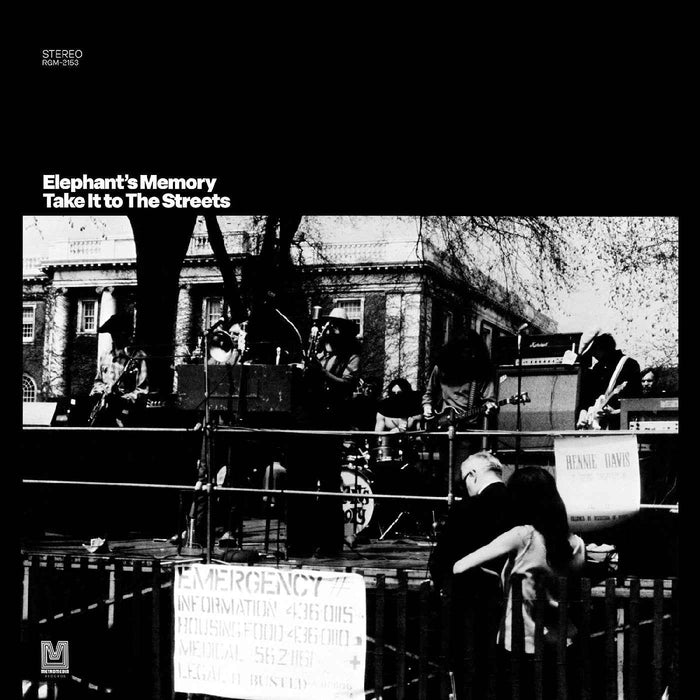 Elephant'S Memory - Take It To The Streets - Remastered (Clear With Black Swirl Vinyl) - Vinyl
