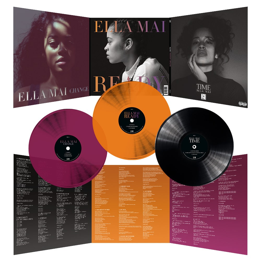 Ella Mai - Time Change Ready - Anniversay Vinyl [Black LP/Violet LP/Orange LP] - Vinyl