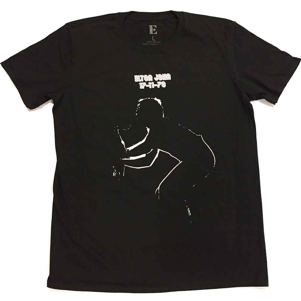 Elton John - 17.11.70 Album - T-Shirt Black