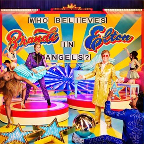 Elton John & Brandi Carlile - Who Believes In Angels? (Red, Yellow & Blue Colored Vinyl, Lyric Book) - Vinyl