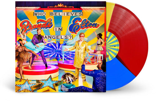 Elton John & Brandi Carlile - Who Believes In Angels? (Red, Yellow & Blue Colored Vinyl, Lyric Book) - Vinyl