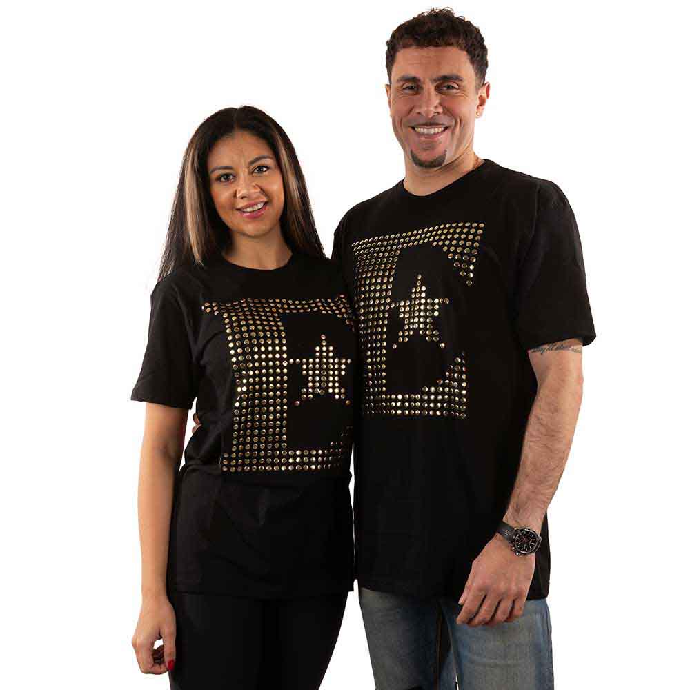 Elton John - E Logo - T-Shirt Black