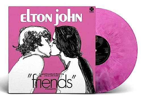 Elton John - Friends (Original Soundtrack Recording) [Marbled Pink LP] - Vinyl