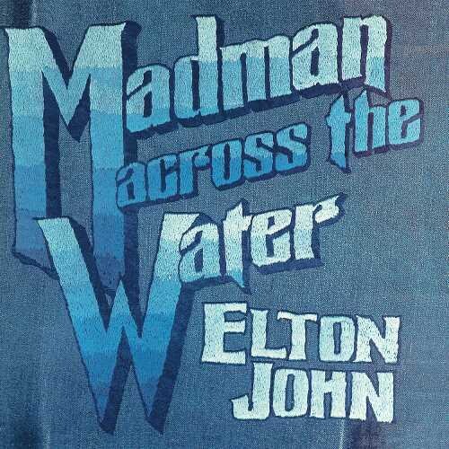 Elton John - Madman Across The Water: 50th Anniversary (Limited Edition, Blue & White Propeller Colored Vinyl) - Vinyl
