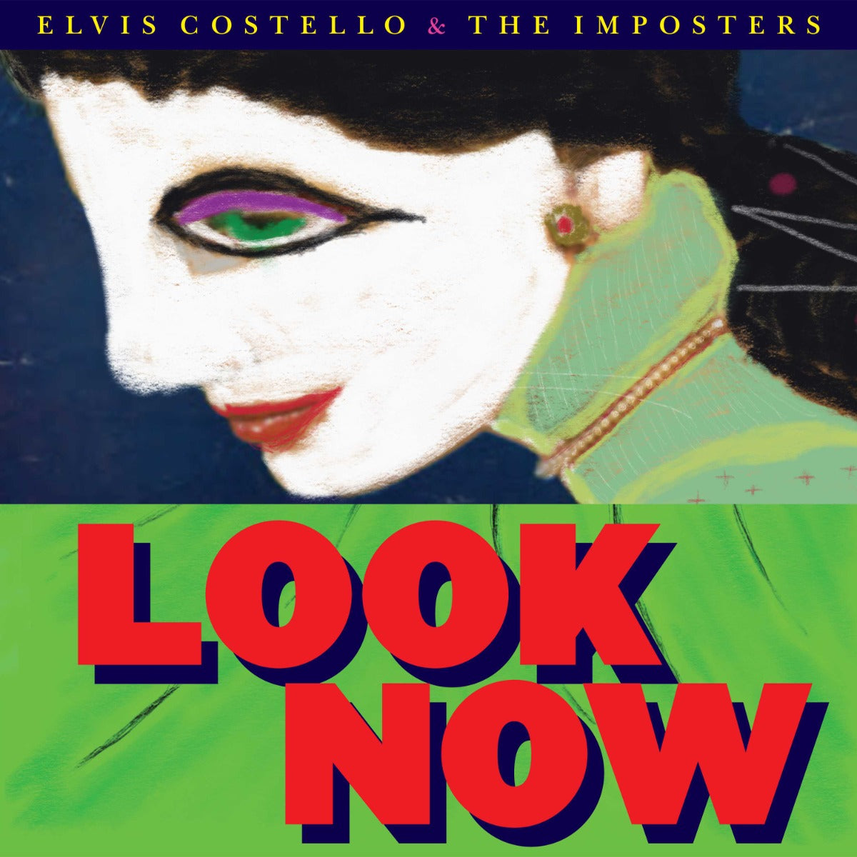 Elvis Costello & The Imposters - Look Now (Deluxe Edition, Limited Edition, Colored Vinyl, Red) (2 Lp's) - Vinyl