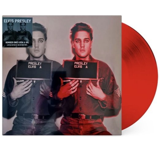 Elvis Presley - Number Ones (USA And UK) (Limited Edition, Red Colored Vinyl) [Import] - Vinyl