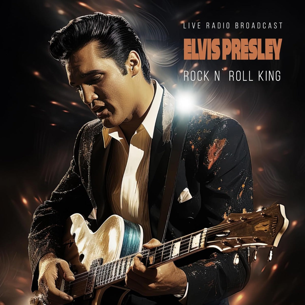 Elvis Presley - Rock N´Roll King: Live Radio Broadcast 1974-1976 (Blue Colored Vinyl, Limited Edition) - Vinyl