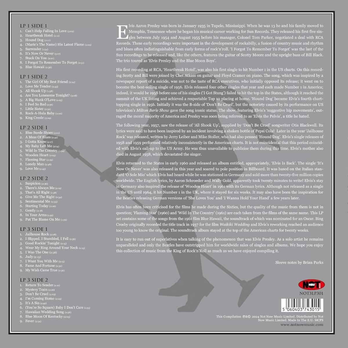 Elvis Presley - The Platinum Collection (Limited Edition, Silver Colored Vinyl) [Import] (3 Lp's) - Vinyl