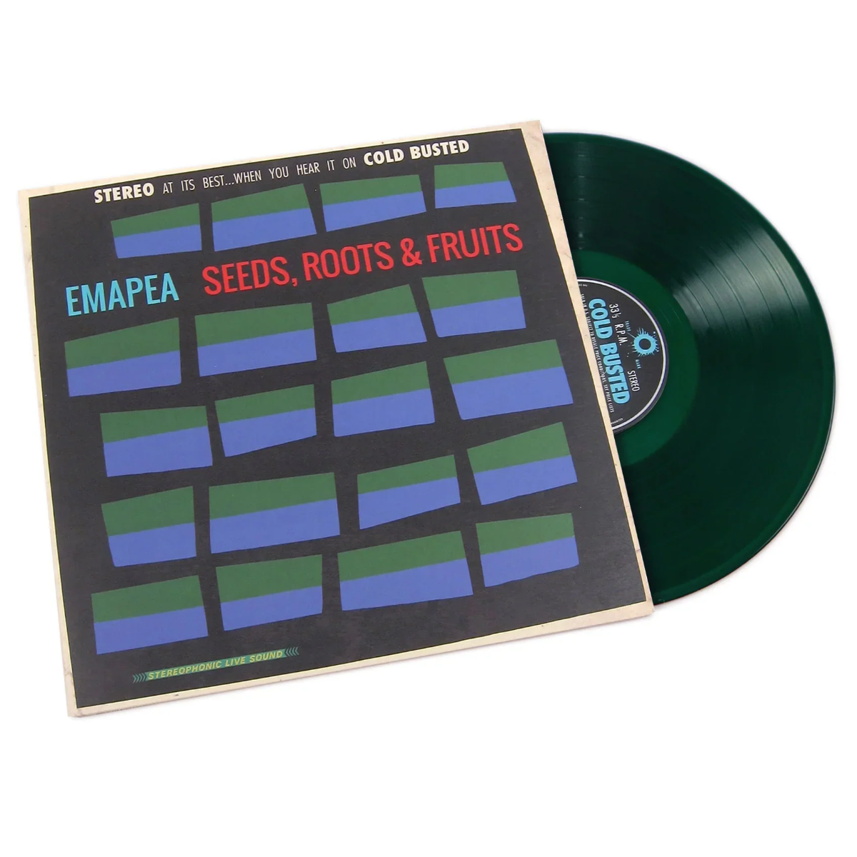 Emapea - Seeds, Roots & Fruits (Transparent Dark Green Colored 180 Gram Vinyl) - Vinyl