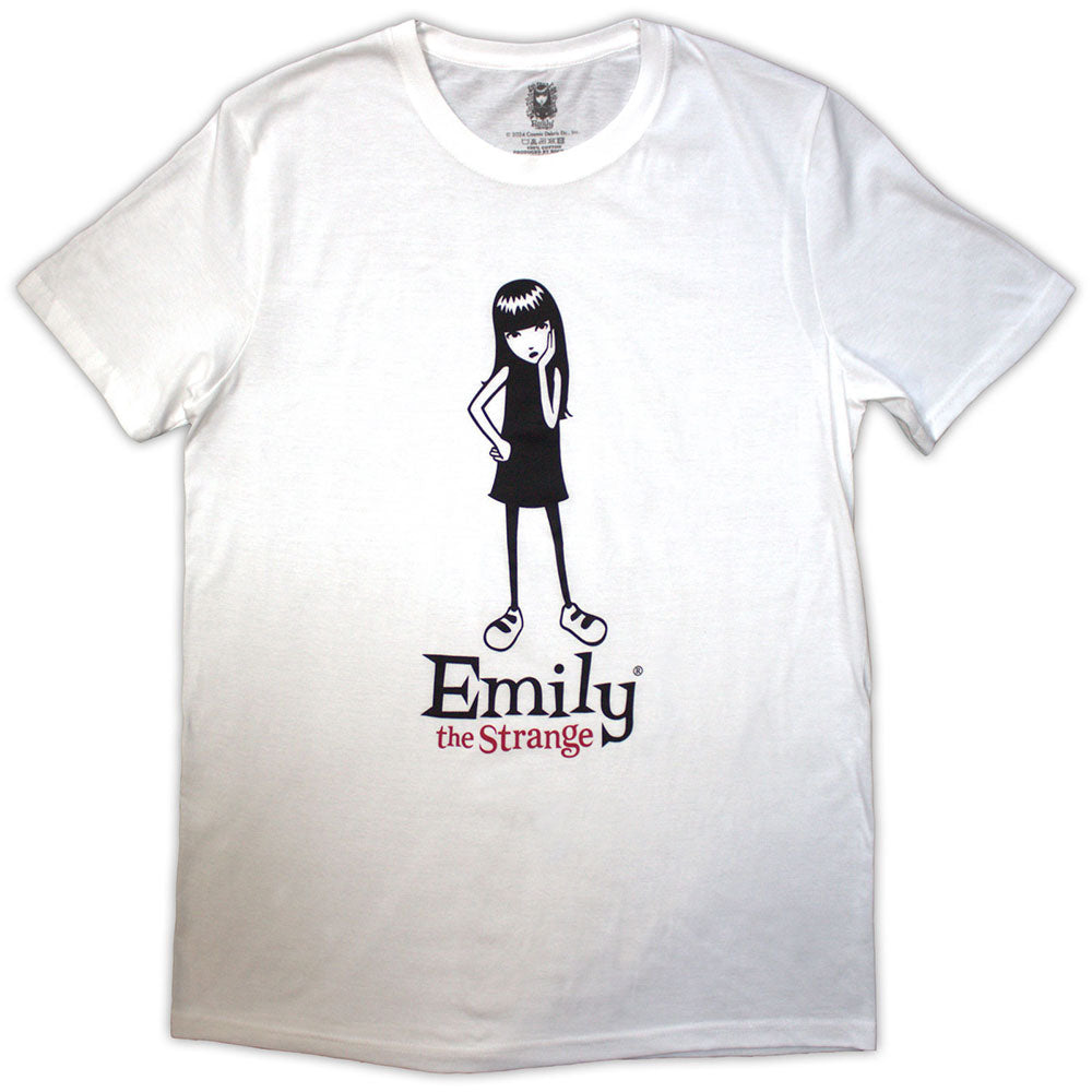 Emily The Strange - Emily Poses - White