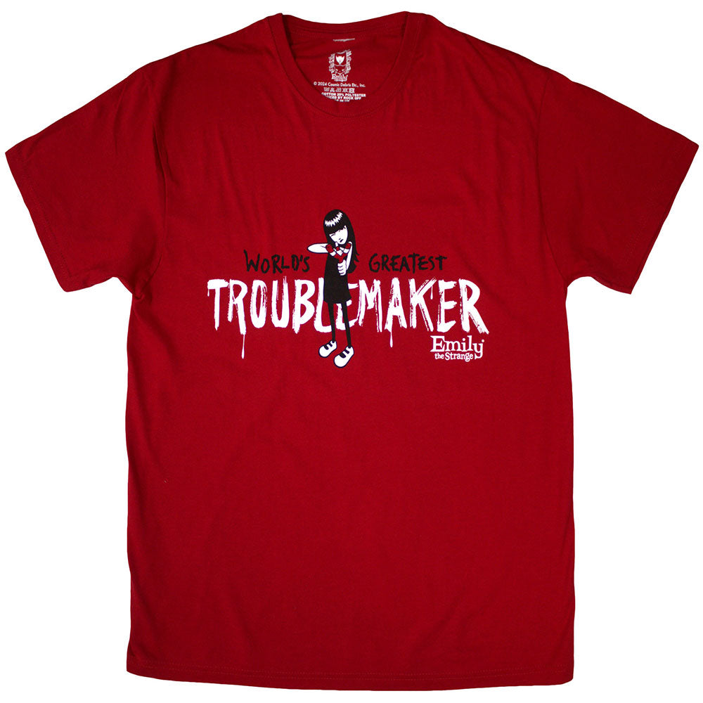 Emily The Strange - Troublemaker - Red