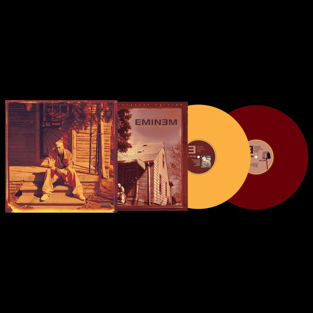 Eminem - Marshall Mathers LP (Limited Edition, 180-Gram Gold & Dark Red Colored Vinyl with Poster [Import] (2 Lp's) - Vinyl