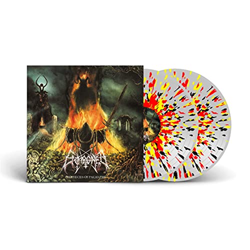 Enthroned - Prophecies Of Pagan Fire (Clear W/ Red, Yellow & Black Splatter Vinyl 2Lp) - Vinyl