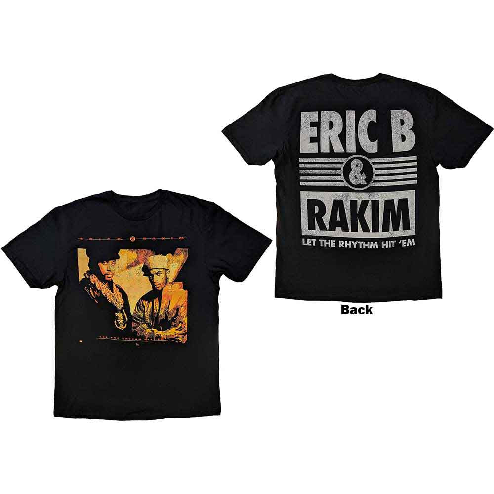 Eric B. & Rakim - Let The Rhythm Begin - T-Shirt Black