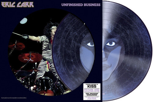 Eric Carr - Unfinished Business (Picture Disc Vinyl, Poster, Remastered, Reissue) - Vinyl