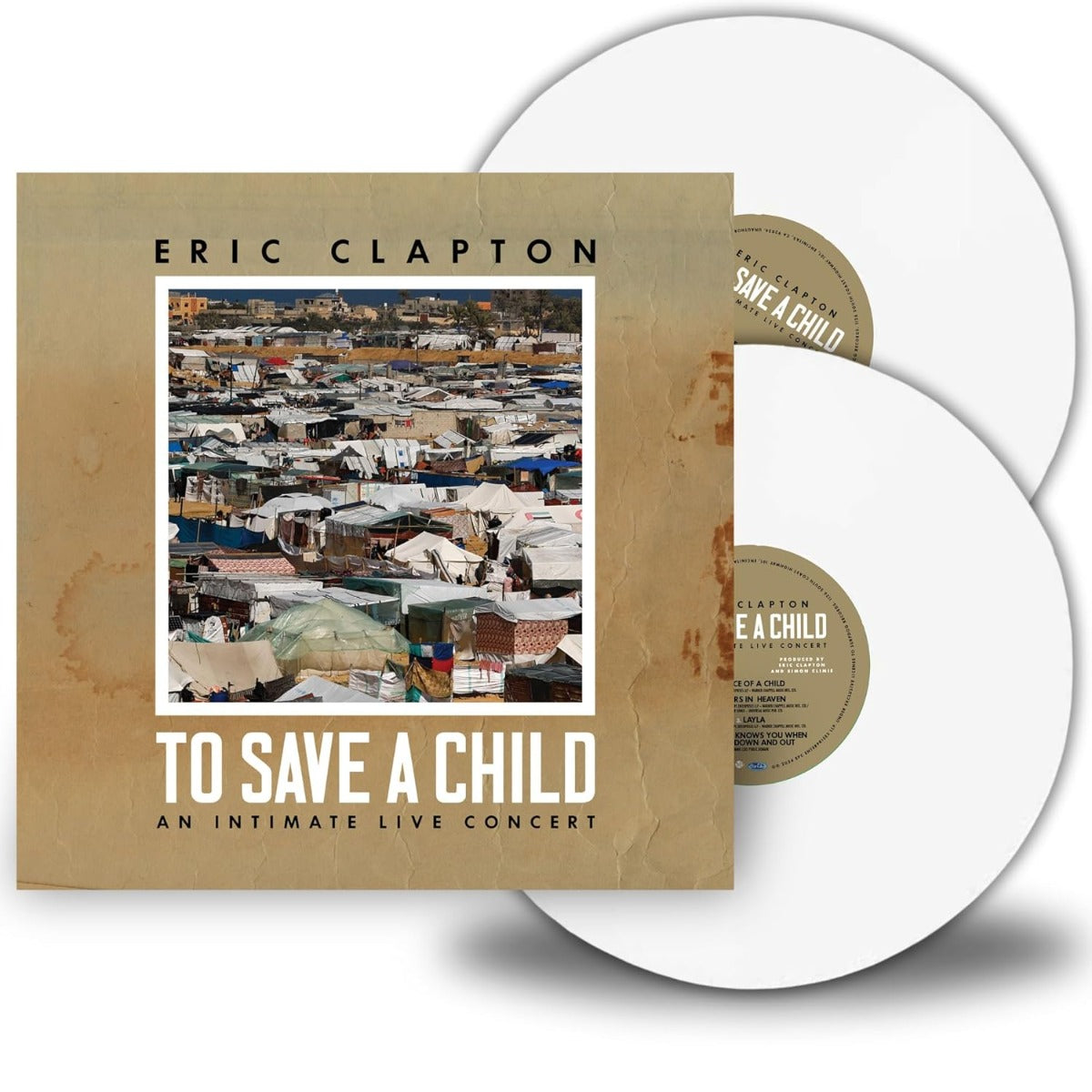 Eric Clapton - To Save A Child (Limited Edition, White Colored Vinyl) (2 Lp's) - Vinyl
