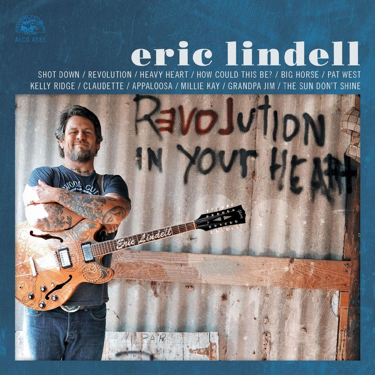 Eric Lindell - Revolution In Your Heart (ORANGE VINYL) - Vinyl