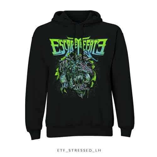 Escape The Fate - Stressed - Sweatshirt Black
