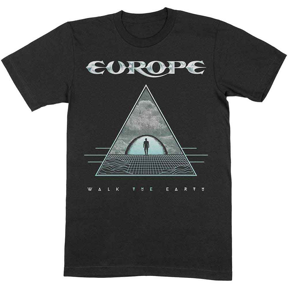 Europe - Walk The Earth - T-Shirt Black