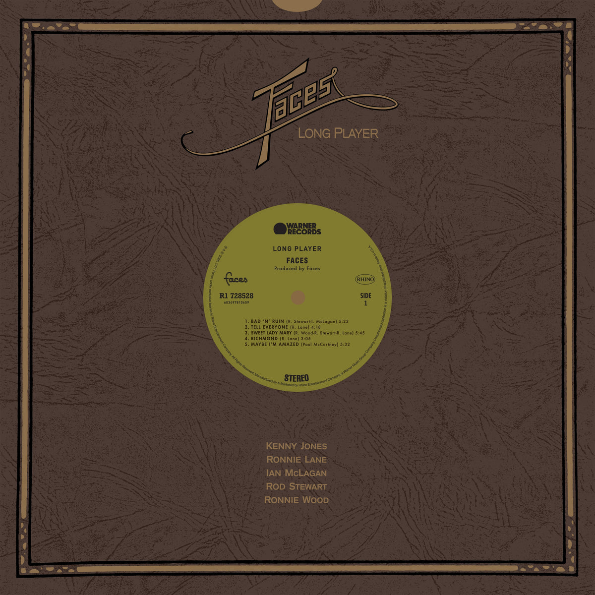 Faces - Long Player (Limited Edition, Brick & Mortar Exclusive) - Vinyl
