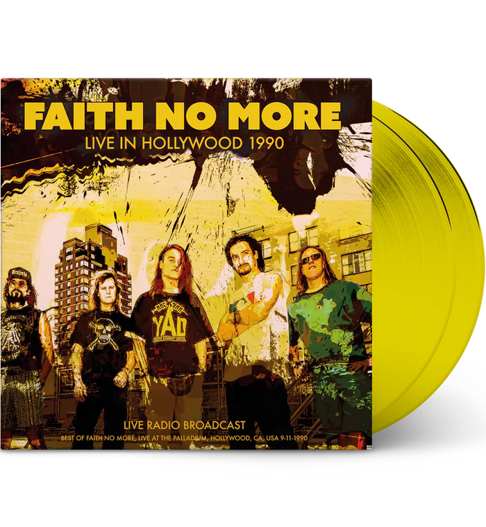 Faith No More - Hollywood 1990 (Limited Edition, 180 Gram Yellow Colored Vinyl) (2 L.p's) [Import] - Vinyl